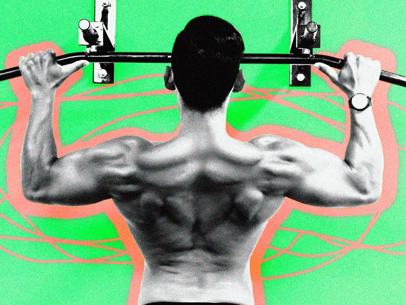 Image may contain: upper body workout, Body Part, Person, and Adult