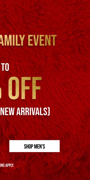 Up to 50% off Shop Men's