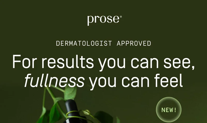 Prose | For results you can see, fullness you can feel