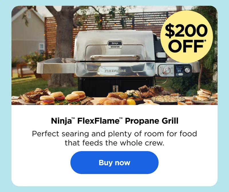 Ninja™ FlexFlame™ Propane Grill $200 off*
