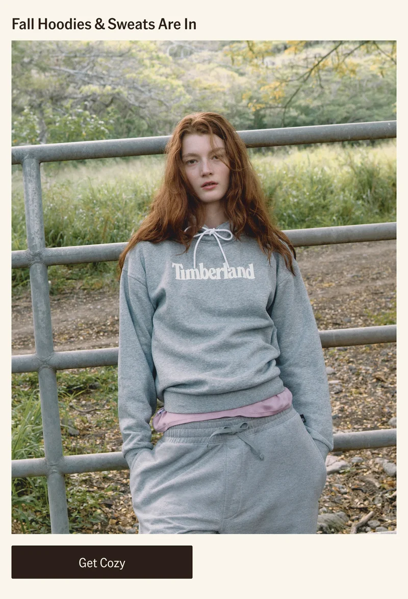 Fall Hoodies & Sweats Are In. Get Cozy.