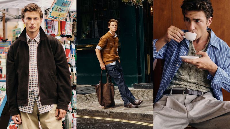 Three models from the NN.07 spring-summer 2026 lookbook.