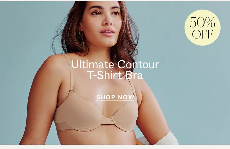 50% Off: Ultimate Contour T-Shirt Bra