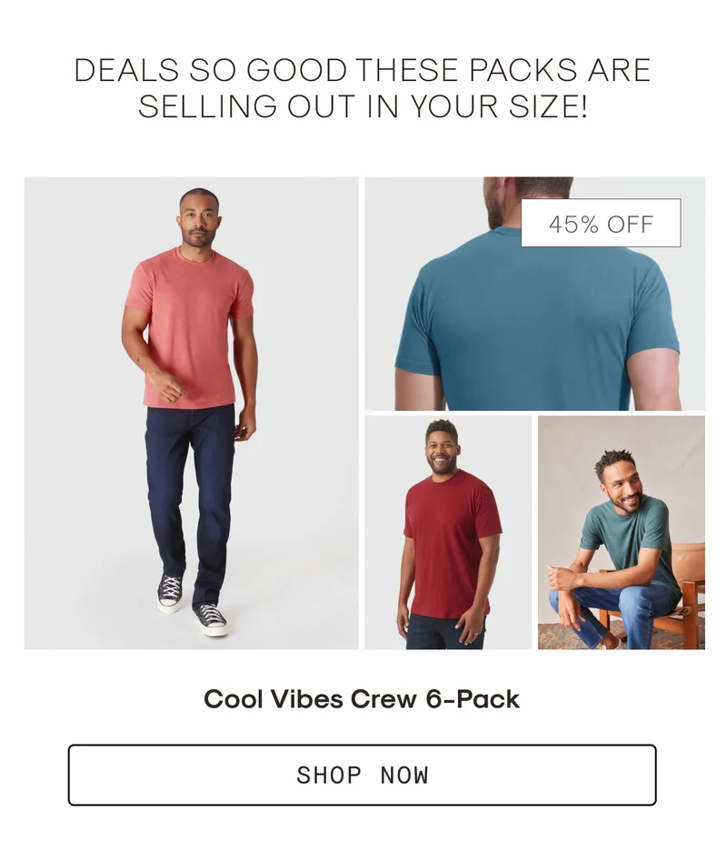 These packs are selling out!