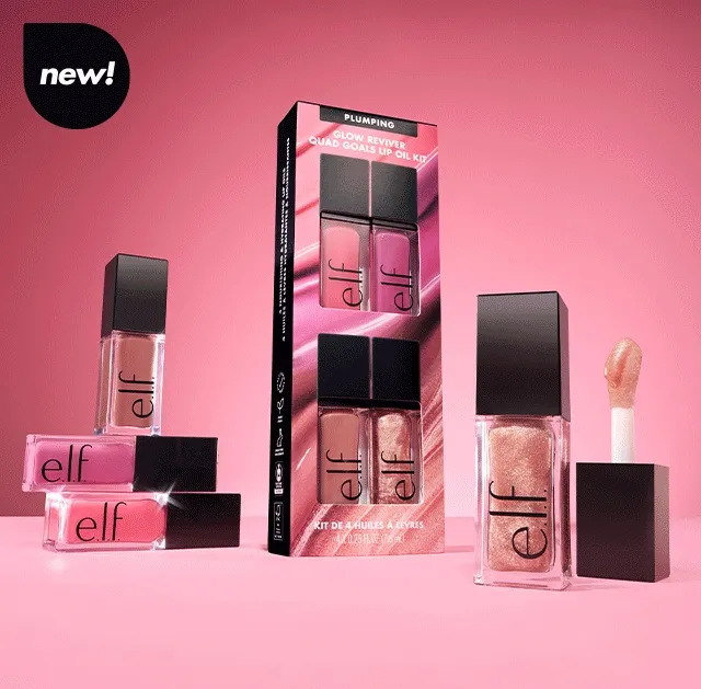 get plumped for this new lip oil kit.