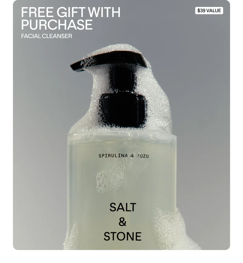 FREE FACIAL CLEANSER WITH PURCHASE