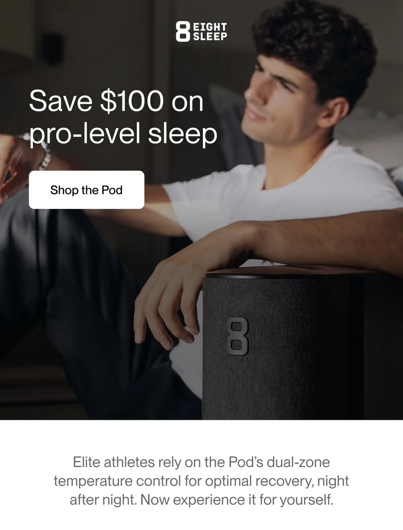 Save $100 on pro-level sleep