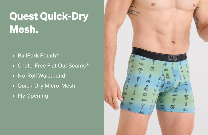 Quest Quick-Dry Mesh