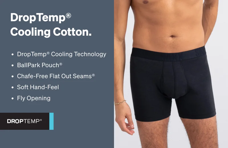 DropTemp® Cooling Cotton.