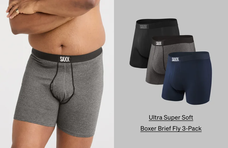 Ultra Super Soft Boxer Brief 3-Pack