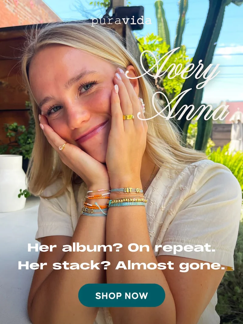 Avery Anna. Her Album? On Repeat. Her Stack? Almost Gone.