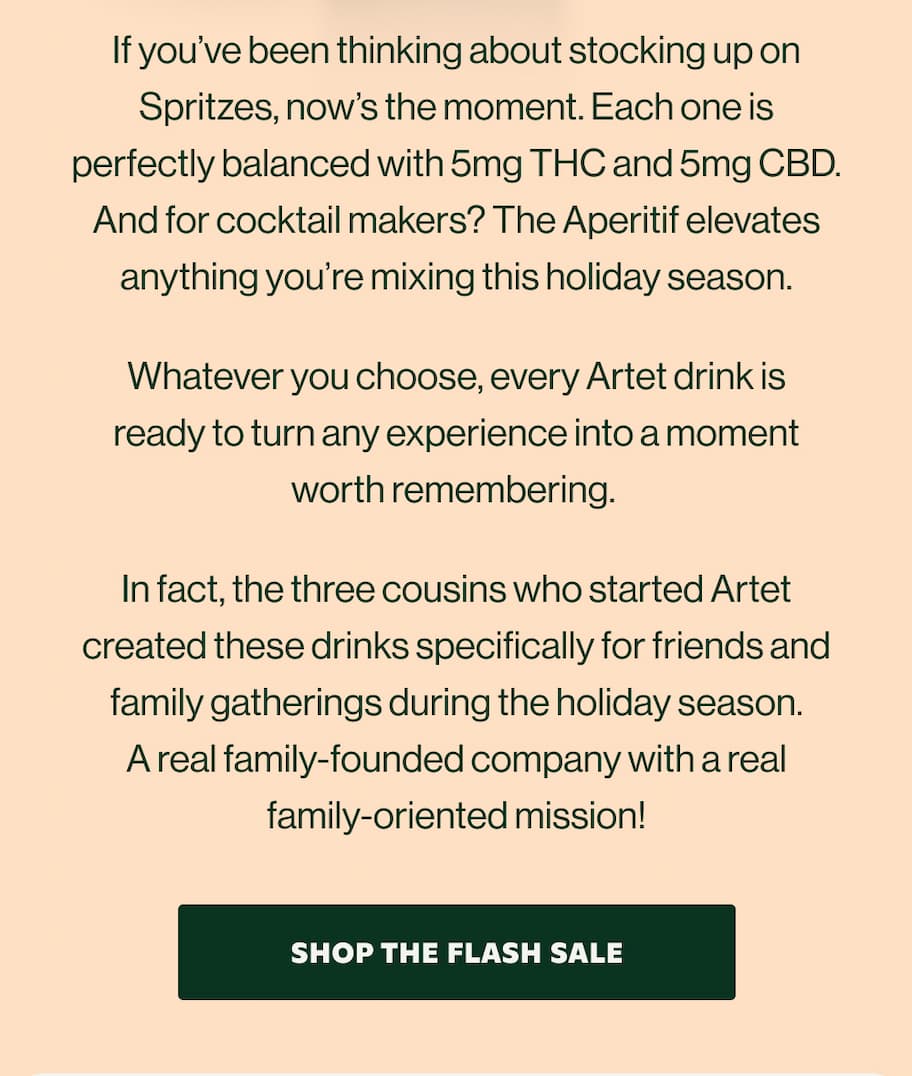 If you've been thinking about stocking up on Spritzes