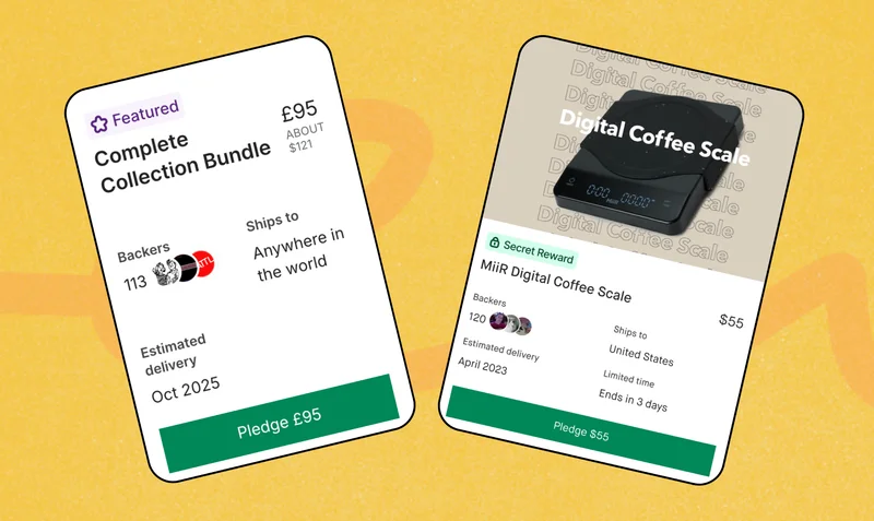Graphic of Featured and Secret Rewards