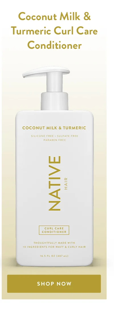 Coconut Milk & Turmeric Curl Care Conditioner | SHOP NOW