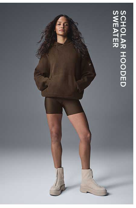 SCHOLAR HOODED SWEATER