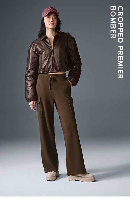 CROPPED PREMIER BOMBER