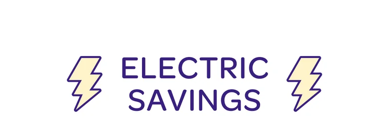 Electric savings