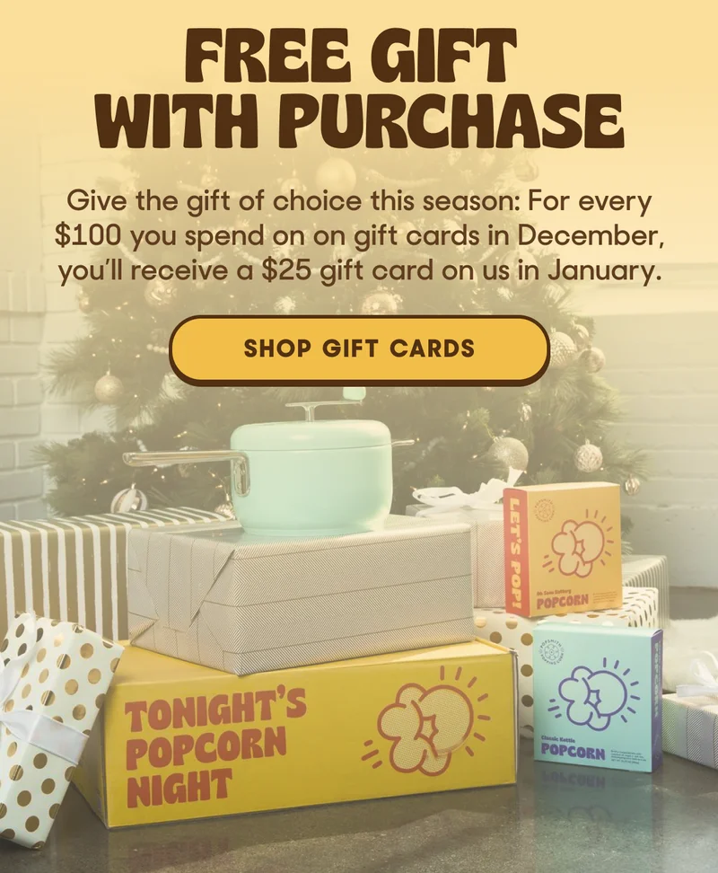 FREE GIFT WITH PURCHASE