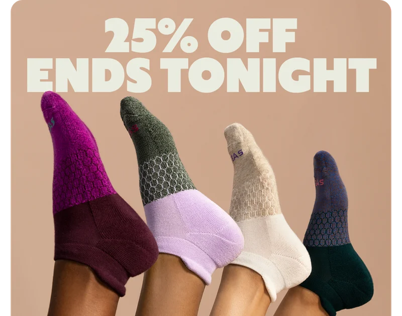 25% OFF ENDS TONIGHT