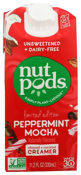 Image of Nutpods Peppermint Mocha Almond & Coconut