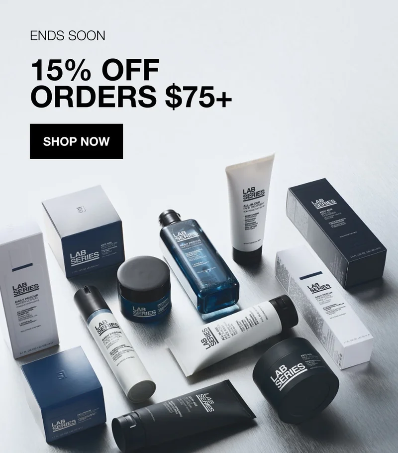 ENDS SOON | 15% OFF ORDERS $75+ | SHOP NOW