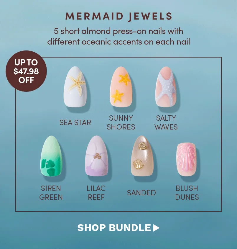 Save up to 47.98 Mermaid Jewel Bundle
