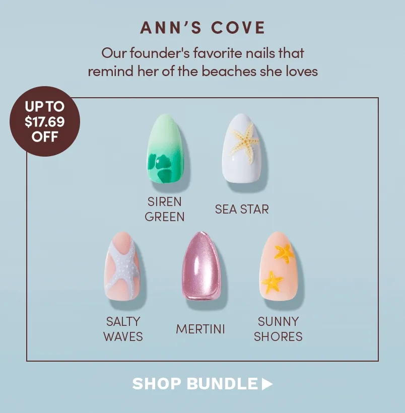 Save up to 17.69 Ann's Cove Bundle