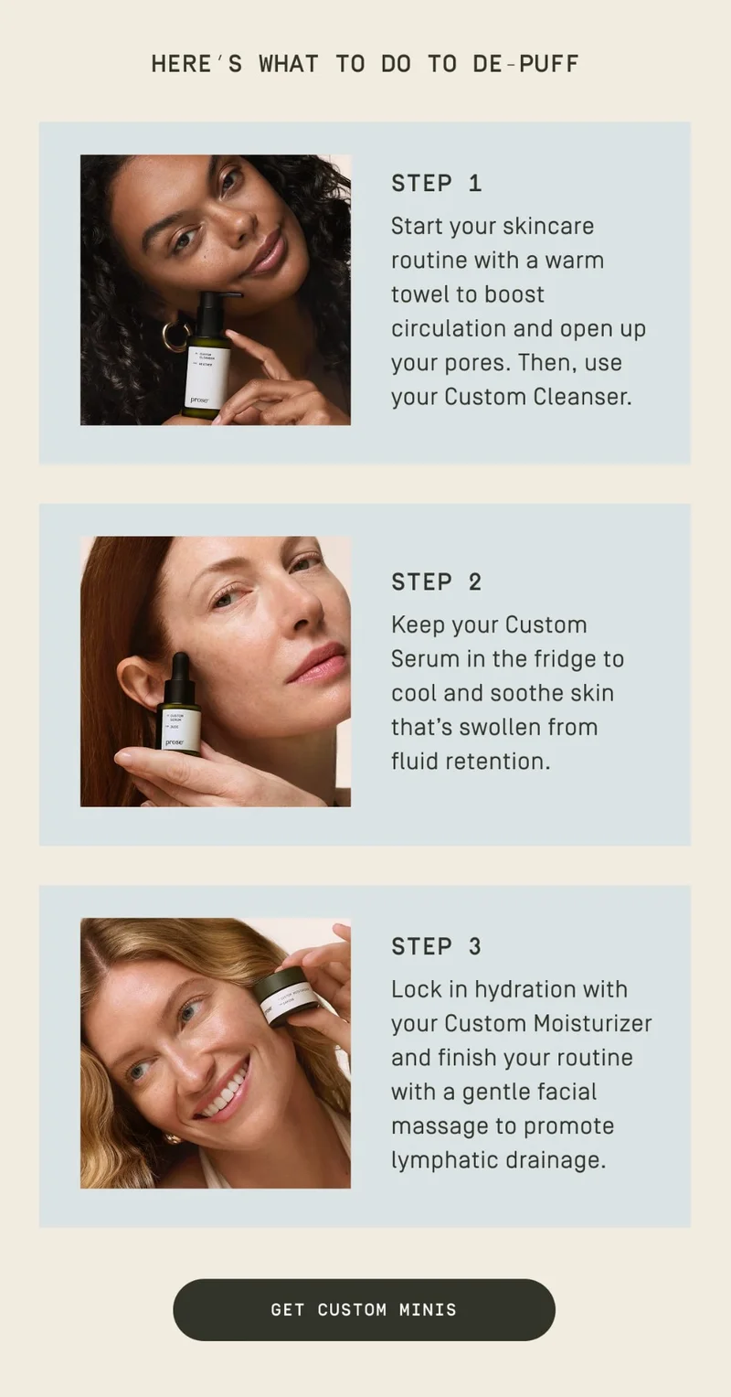Here's what to do to de-puff