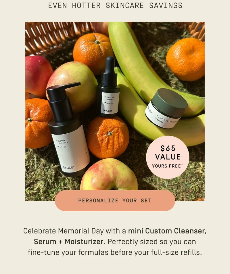 Personalize your set
