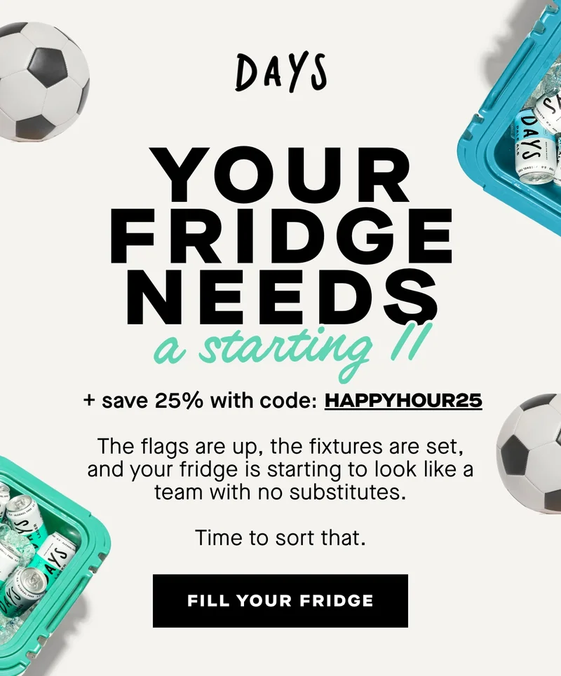 Your fridge needs a starting 11