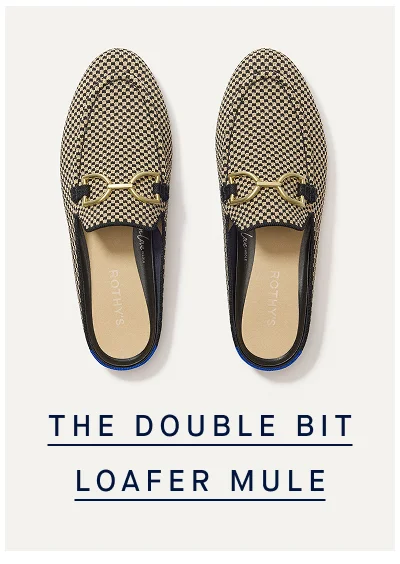 THE DOUBLE BIT LOAFER MULE