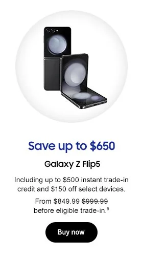 Discover Samsung Summer Sale Offer
