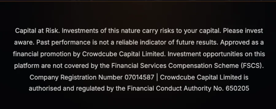 risk warning