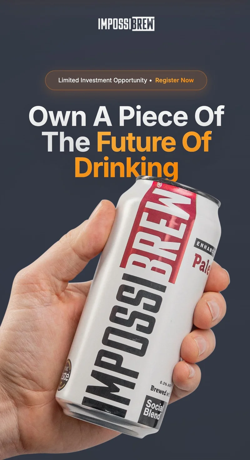 Own a piece of the future of drinking