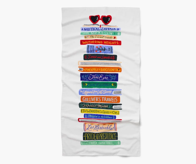 Image of Beach Towel - Book Club