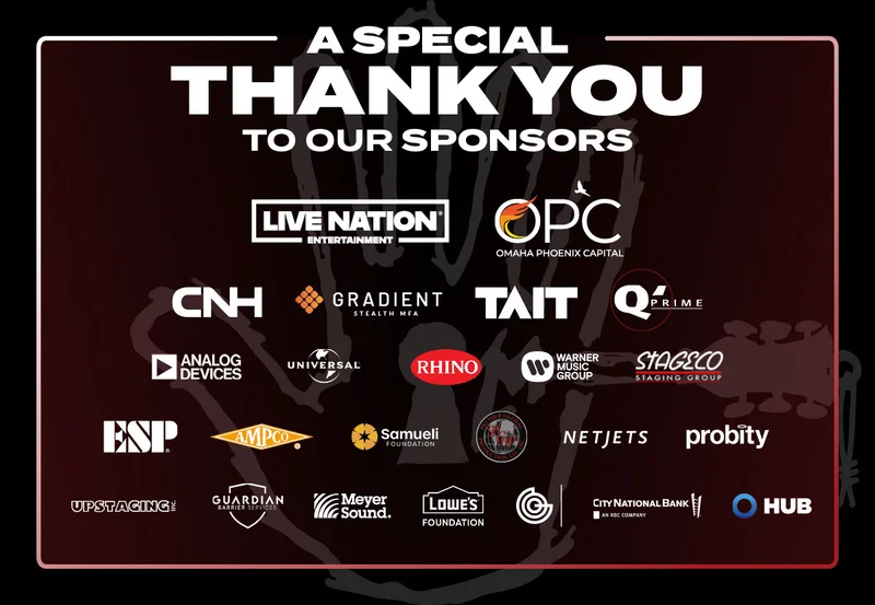 Thank You to Our Sponsors