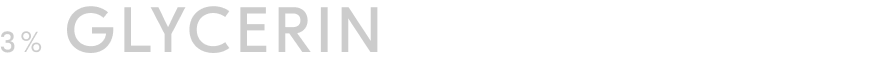 3% GLYCERIN