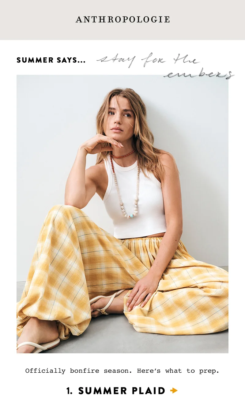 Shop summer plaid