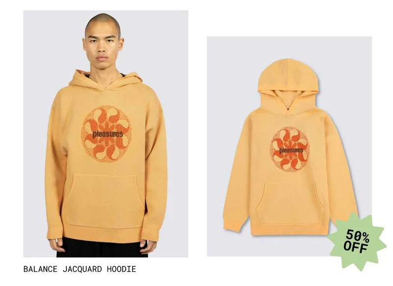 Balance Jacquard Hoodie | 50% Off