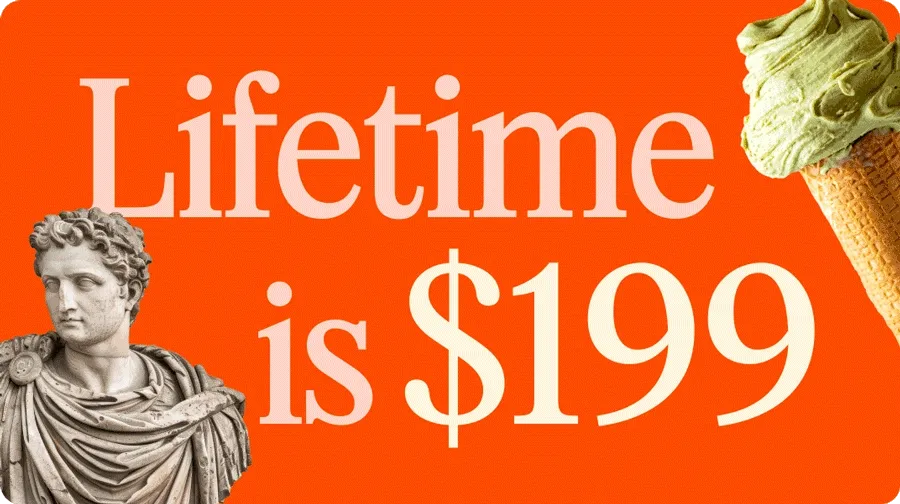 Lifetime is $199