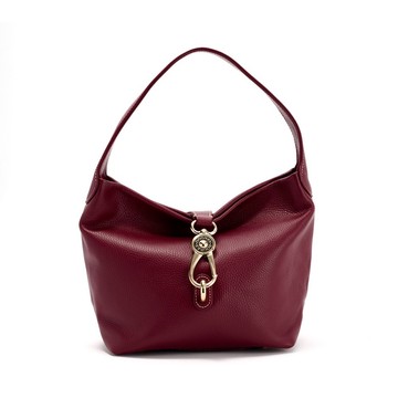 "As Is" Dooney & Bourke Lucca Pebble Leather Logo Lock Sac
