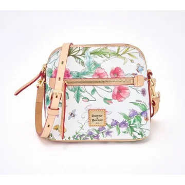 Dooney & Bourke Coated Cotton Botanical Domed Satchel