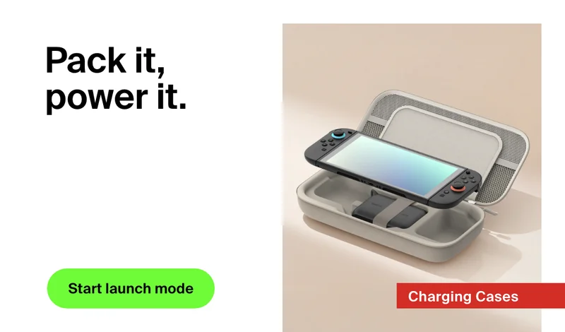 Charging cases for Nintendo Switch 2