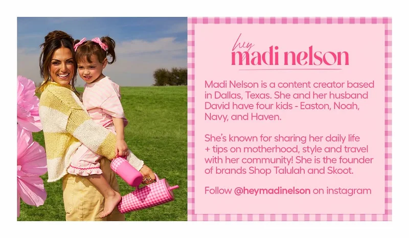 Follow HeyMadiNelson on instagram