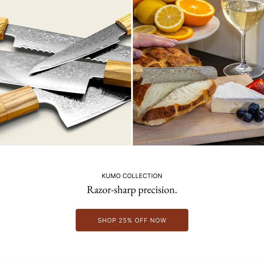 KUMO COLLECTION |  Razor-sharp precision.