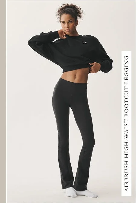Bootcut Legging - Black