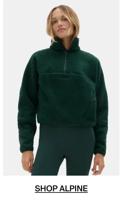 Shop the Pieper Fleece in Alpine Green