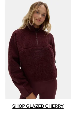 Shop the Pieper Fleece in Glazed Cherry