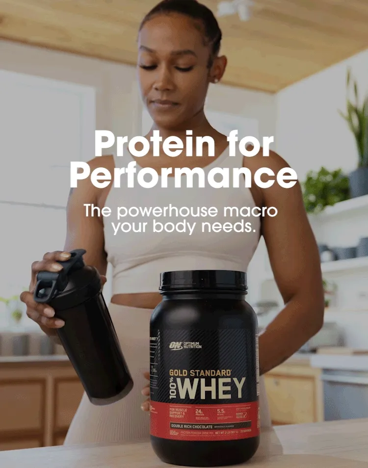 Protein for Performance. The powerhouse macro your body needs.