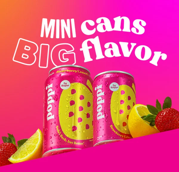 MINI cans BIG flavor